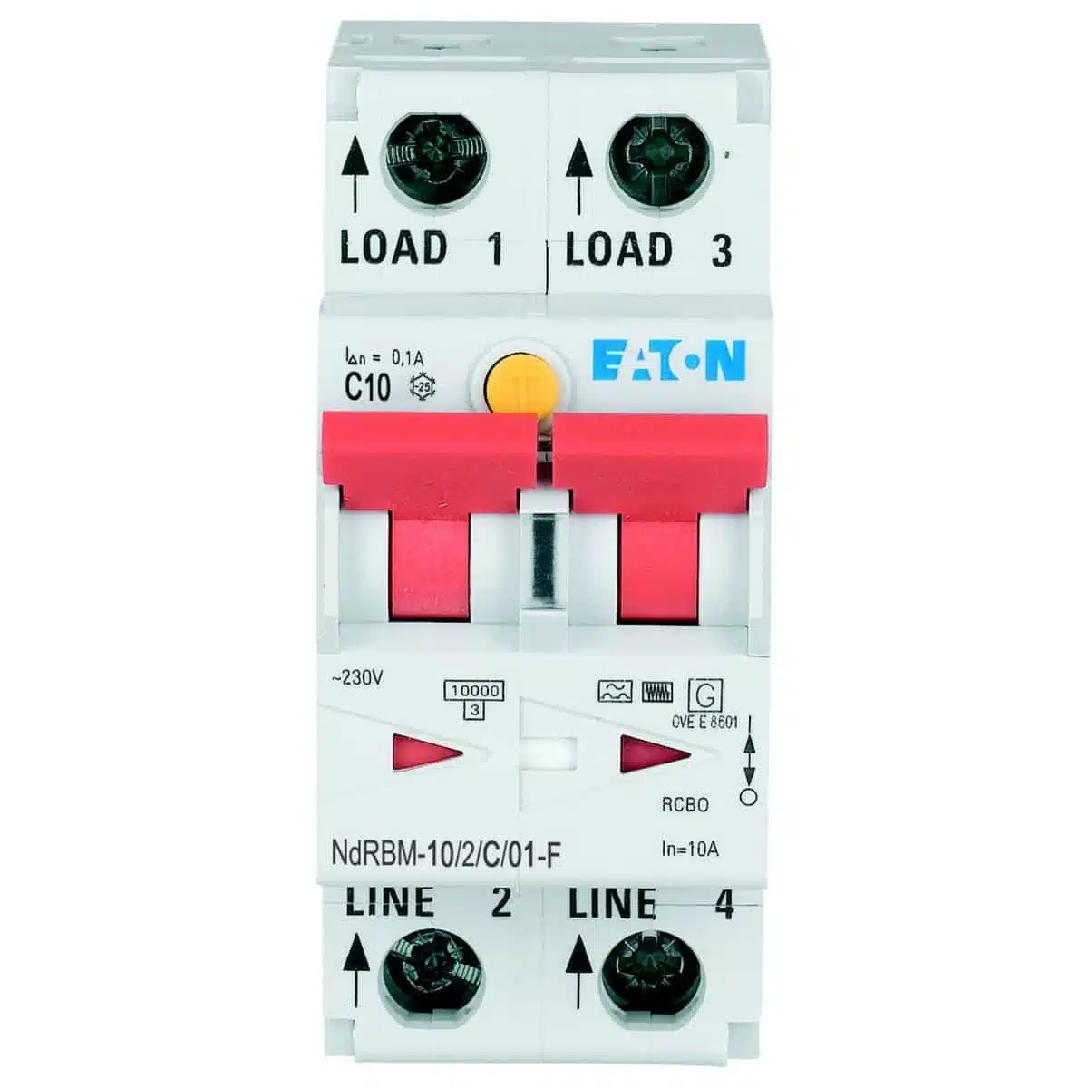 Eaton NdRBM-10/2/C/01-F Jordfeilautomat xDigital Type-F 3 Eaton NdRBM-10/2/C/01-F Jordfeilautomat xDigital Type-F