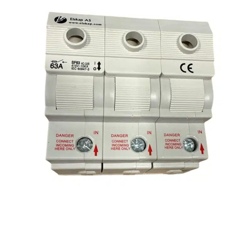 1600396 Neozed sikringsholder 3pol 63A