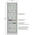 Etasjefordeler 4 målere IT/TT 230 V