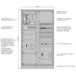 Hovedfordeling 1200 bredde NZM3 TN 400V + NZM1 1 Hovedfordeling 1200 bredde NZM3 TN 400V + NZM1