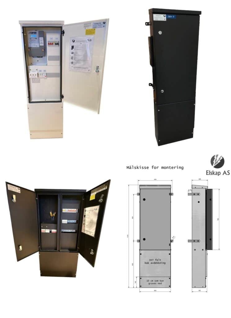 Tilknytningsskap fra Elskap AS – NEK 399 løsninger og målskisse