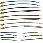 kobberlasker på mål ferdig til montering